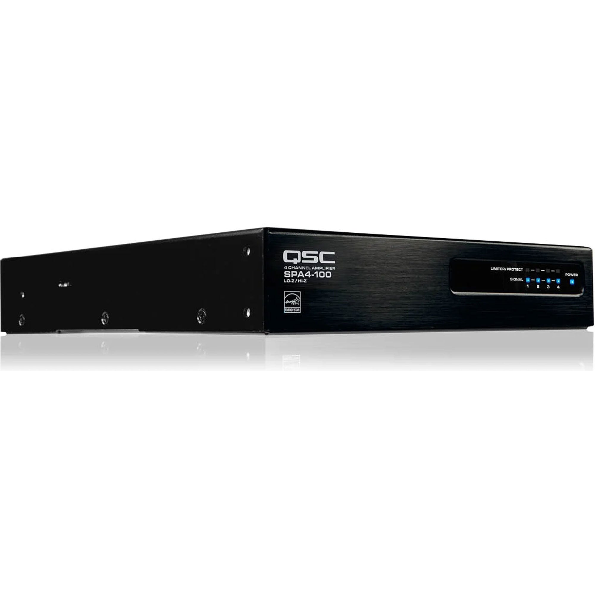 QSC SPA4-100 Energy Star 4-Channel Power Amplifier (100W)