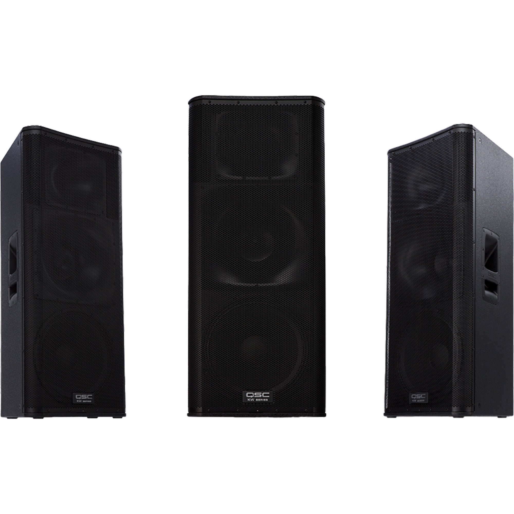 QSC KW153 1000W 15" Active 3-Way Loudspeaker