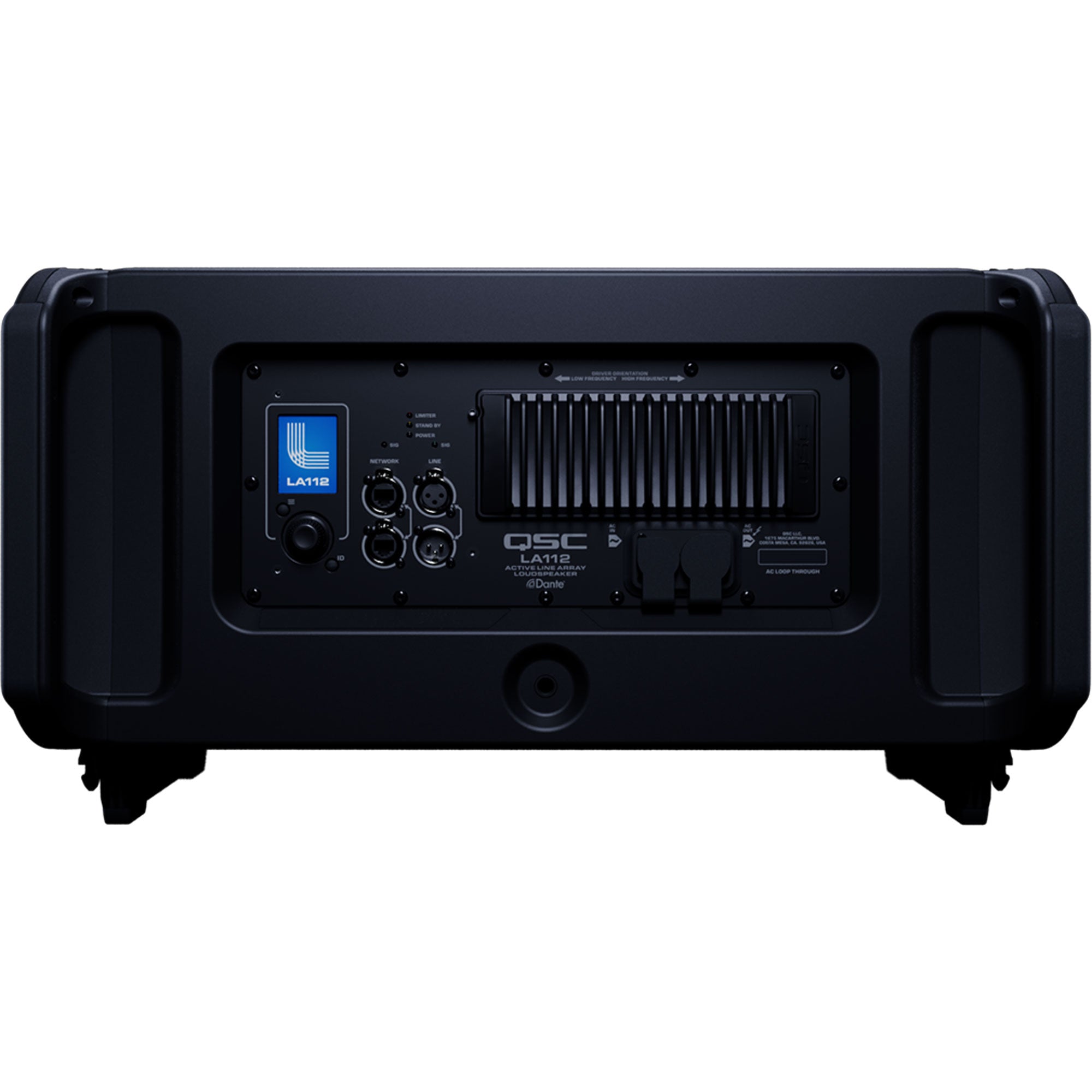 QSC LA112 2400W Active 12" Line Array Loudspeaker (Black)