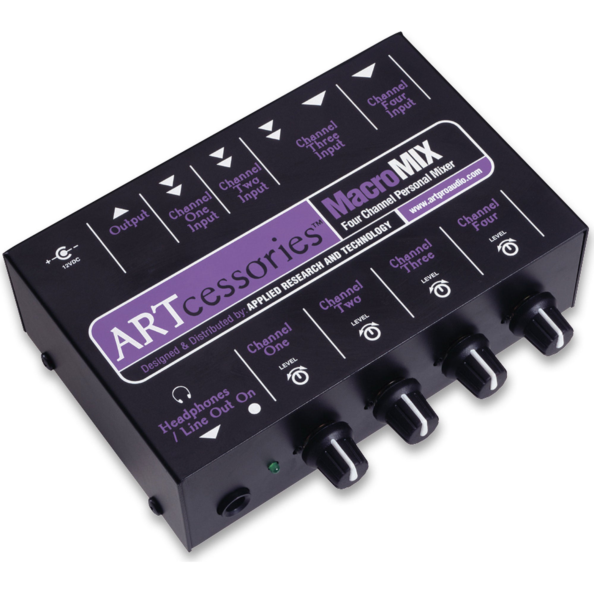 ART MacroMIX 4-Channel Line Mixer
