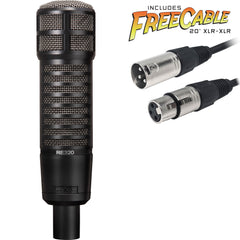 Electro-Voice RE320 Variable-D Dynamic Vocal and Instrument Microphone with FREE 20' XLR Cable Image 1
