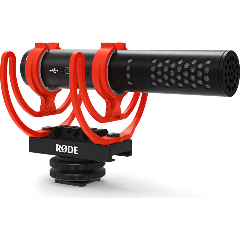 Rode VideoMic GO II Ultracompact Analog/USB Camera-Mount Shotgun Microphone
