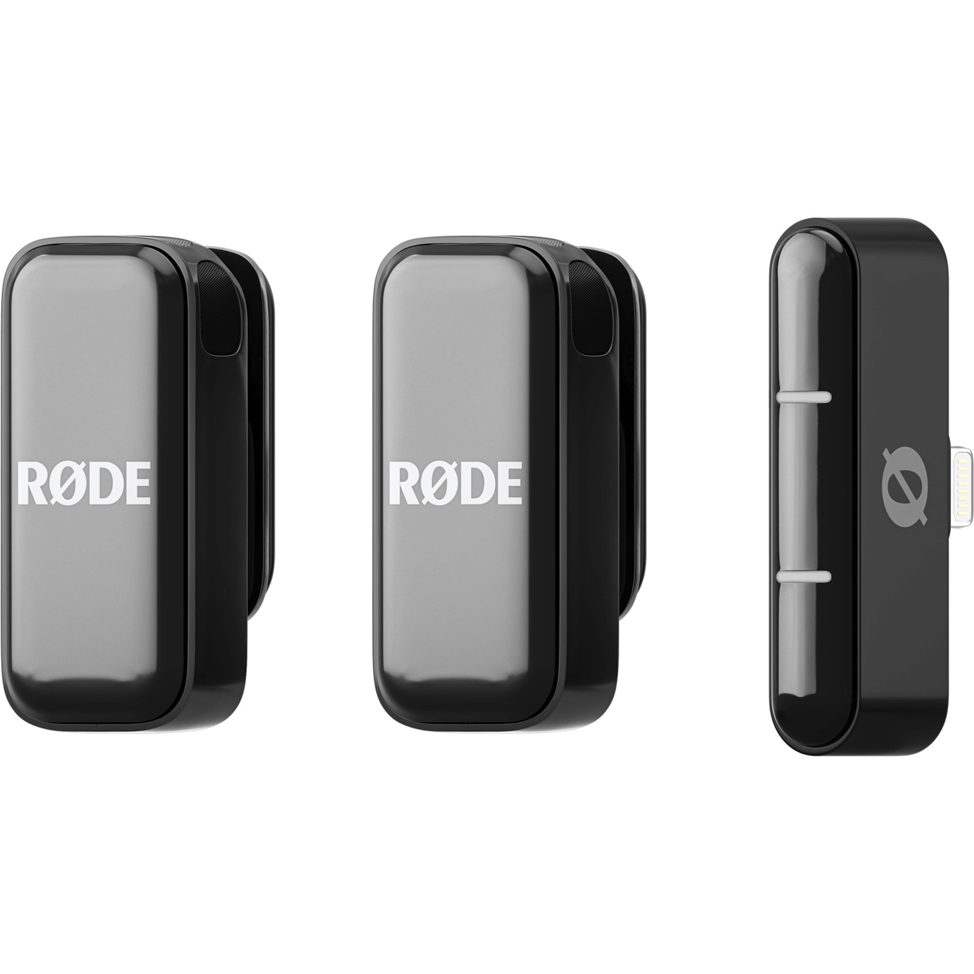 Rode Wireless Micro 2-Person Ultracompact Wireless Microphone System with Lightning (2.4 GHz, Black)