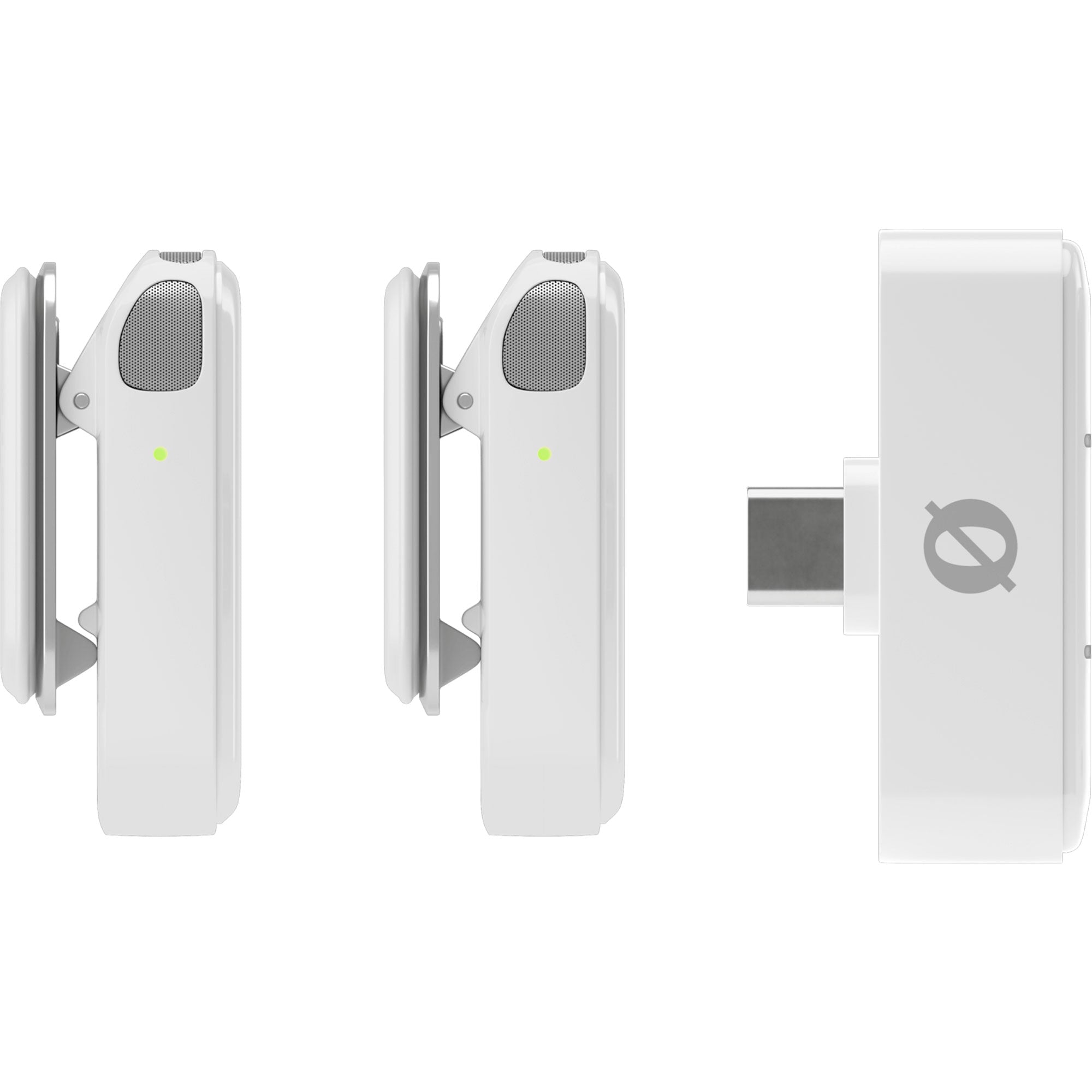 Rode Wireless Micro 2-Person Ultracompact Wireless Microphone System with USB-C (2.4 GHz, White)