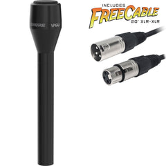 Shure VP64A Omnidirectional Vocal Microphone with FREE 20' XLR Cable Image 1