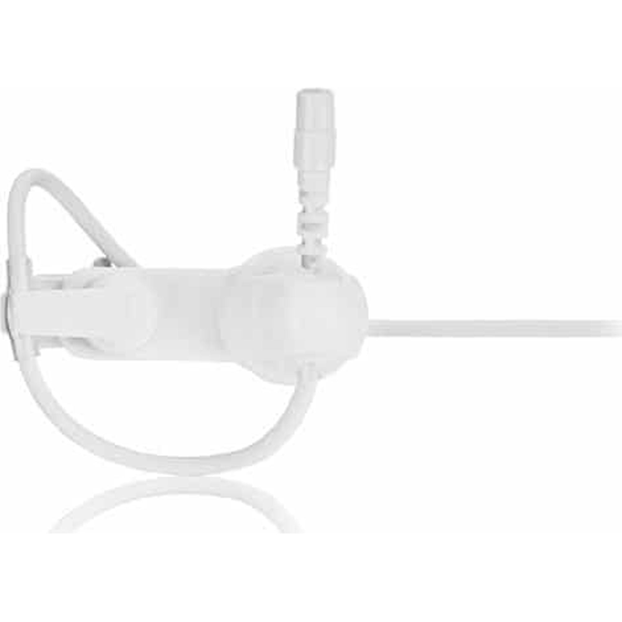 Countryman Single Isolation Clip for Lavalier Microphones (White)