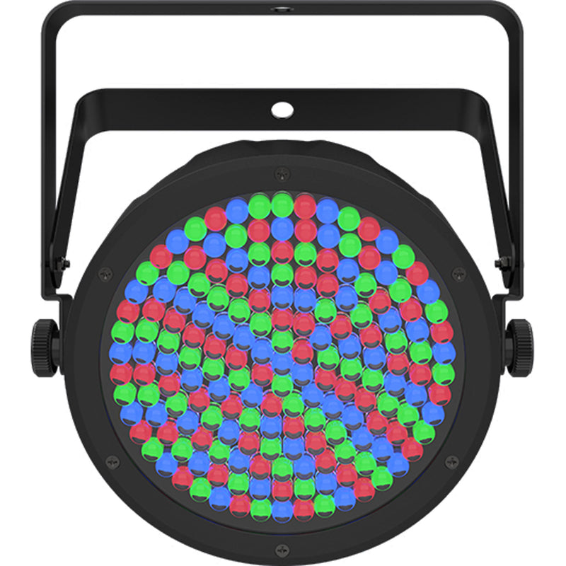 Chauvet DJ SlimPAR 64 Low-Profile RGB LED PAR Wash Light with DMX Control (Black)