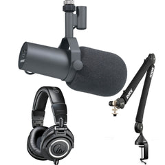 Shure SM7B Microphone with Studio Bundle Kit (Boom Arm) Image 1