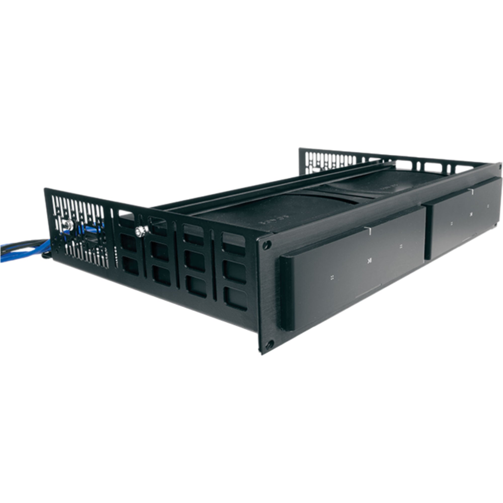 Middle Atlantic RSHA-SONOS-AMP6 Custom Shelf for 6 Sonos Amps 5U (Black Brushed)