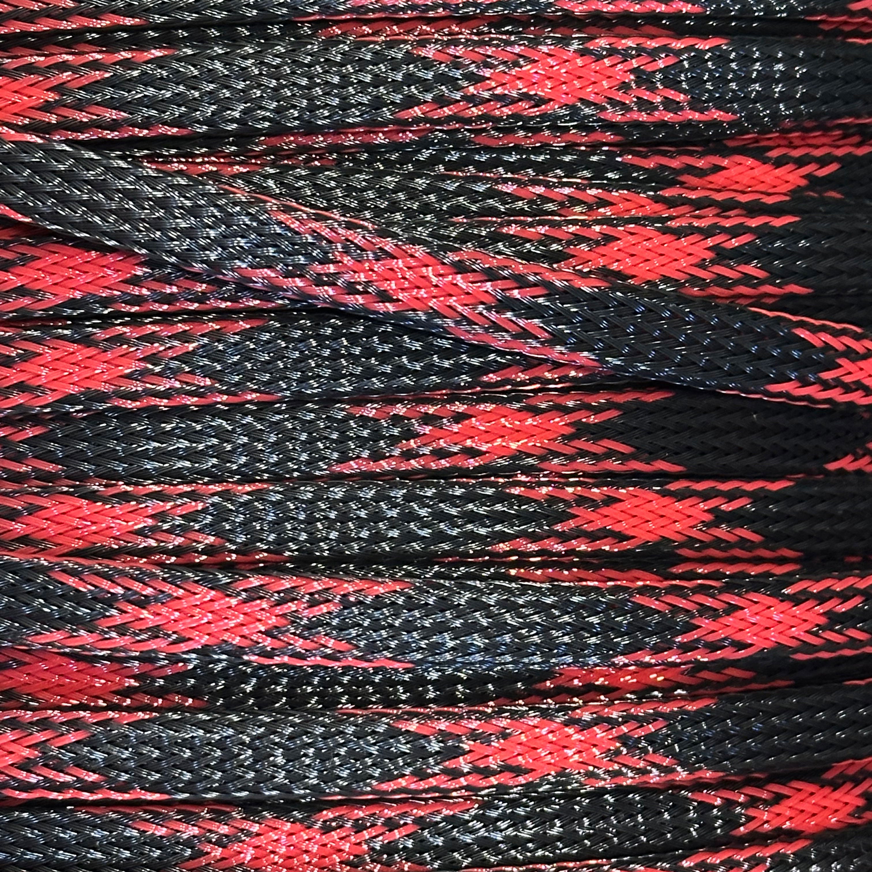 Techflex Flexo PET Expandable Braided Sleeving (3/8" Spyder, By the Foot)