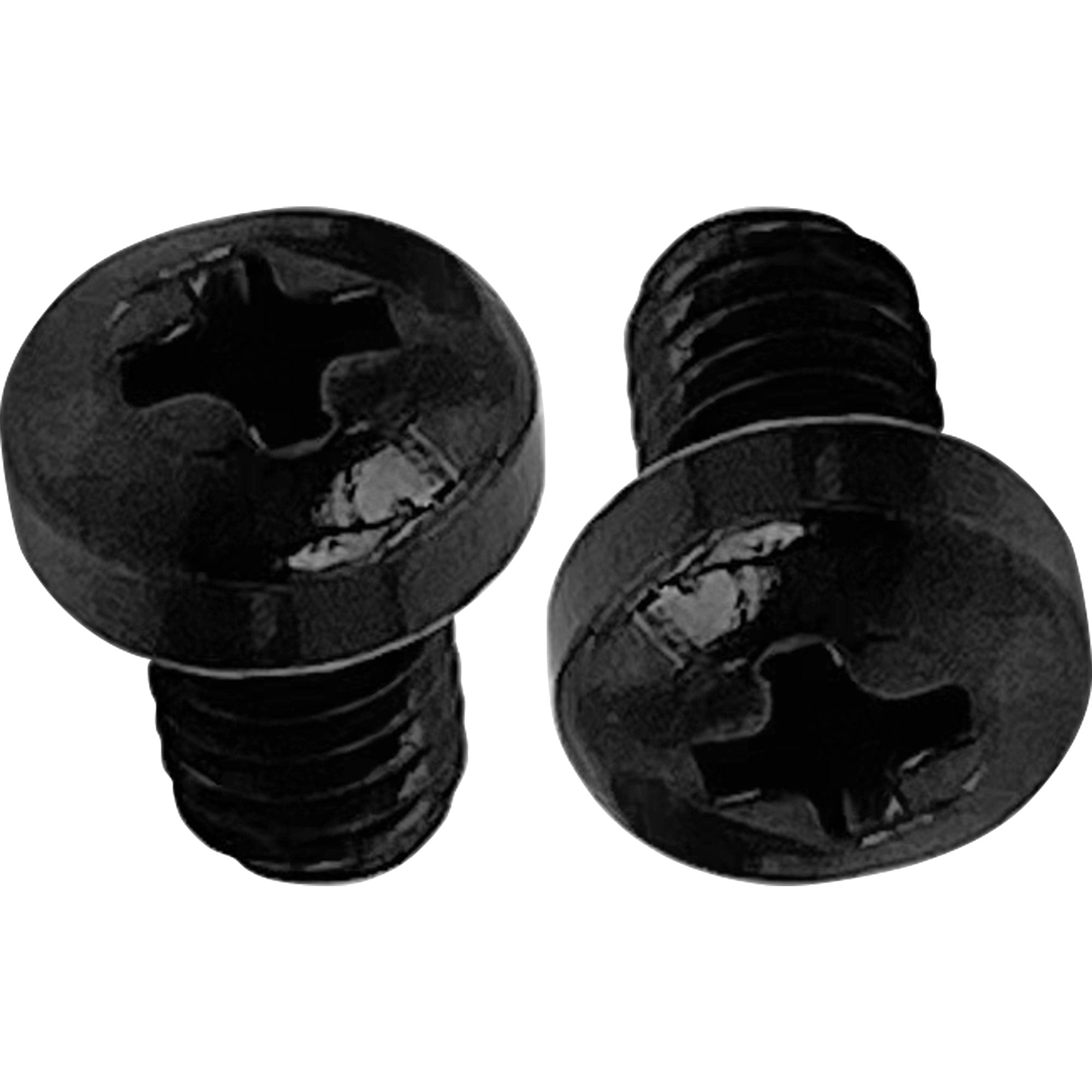 Custom Cable 2 Pack of SquarePlug M3x4/BK Black Color Coding Screws