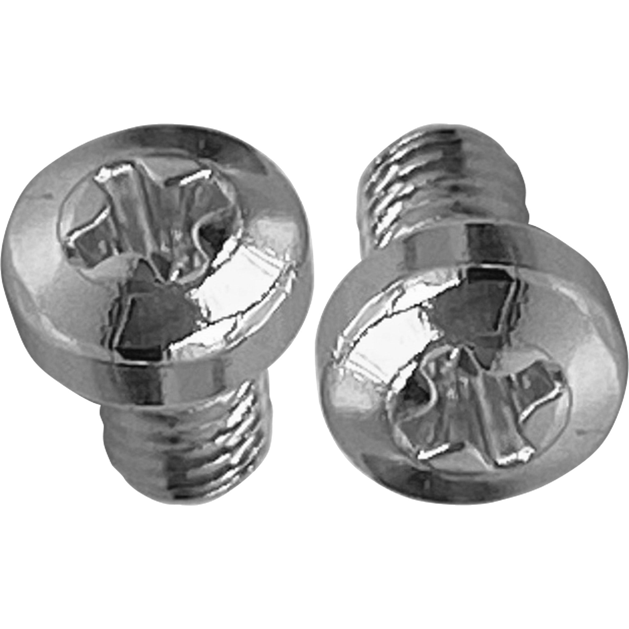 Custom Cable 2 Pack of SquarePlug M3x4/S Silver Color Coding Screws
