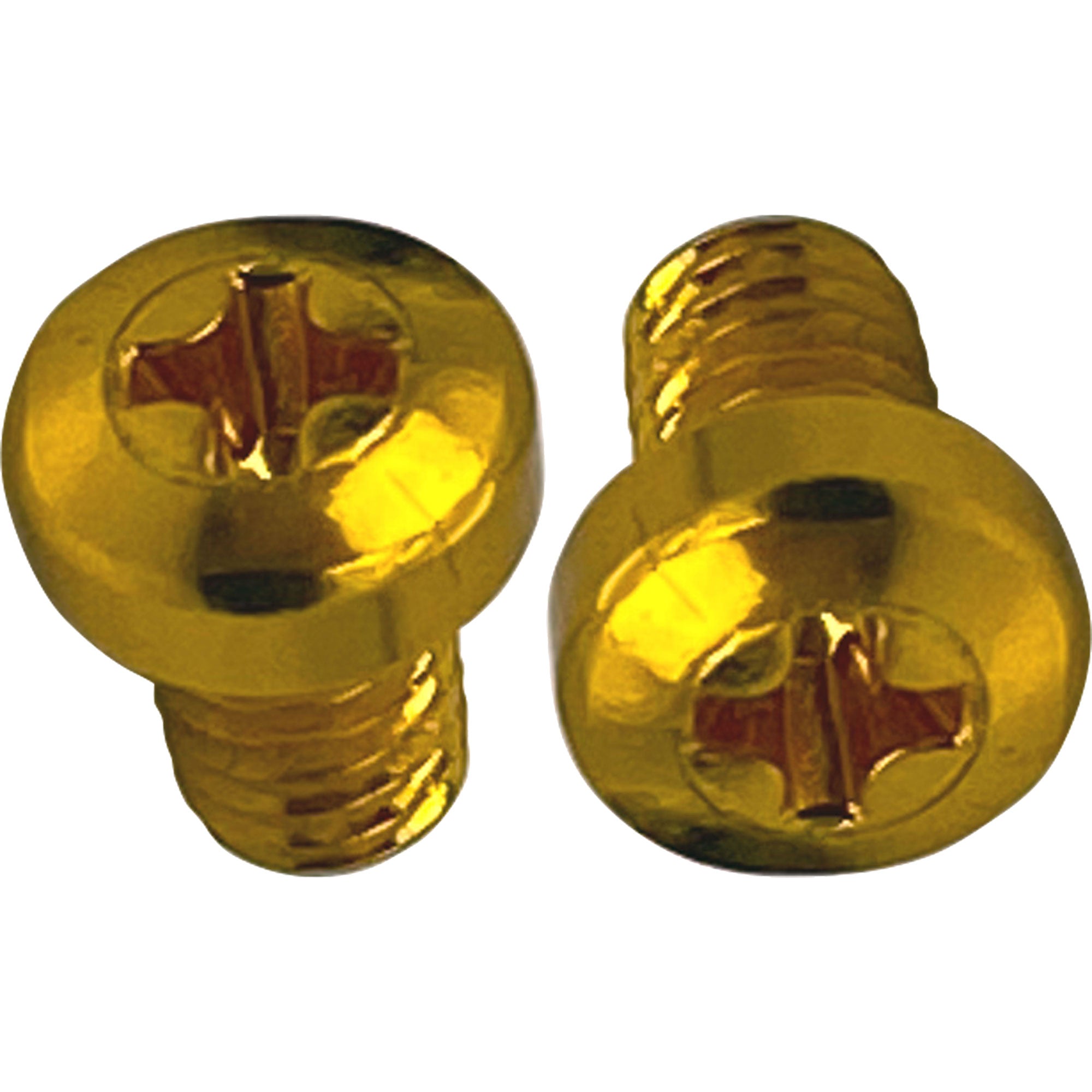 Custom Cable 2 Pack of SquarePlug M3x4/Y Yellow Color Coding Screws