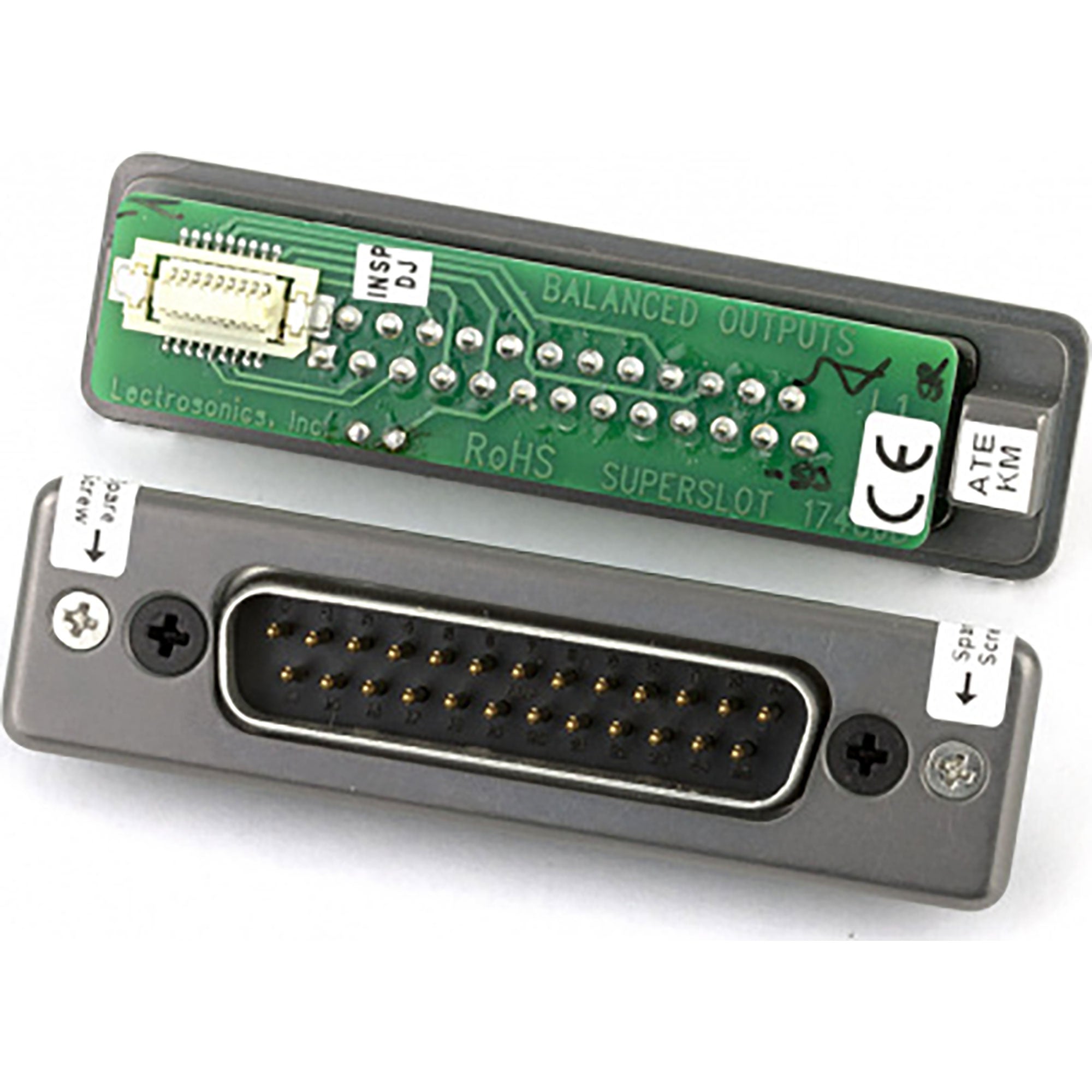 Lectrosonics SRDB25 Unislot Adapter for Duopack, Quadpack and Octopack (Superslot Compatible)