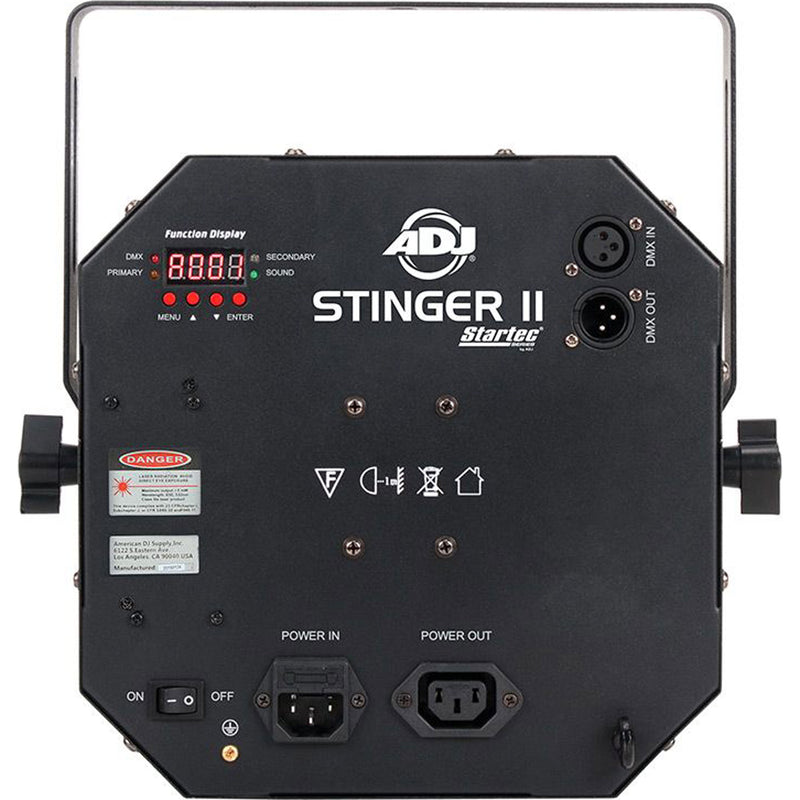 American DJ Stinger II 3-in-1 Moonflower, Strobe & Laser Effect