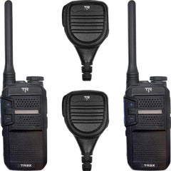 Titan Radio TR3X Digital UHF Two-Way Radios (2 Pack with Speaker Microphones) Image 1