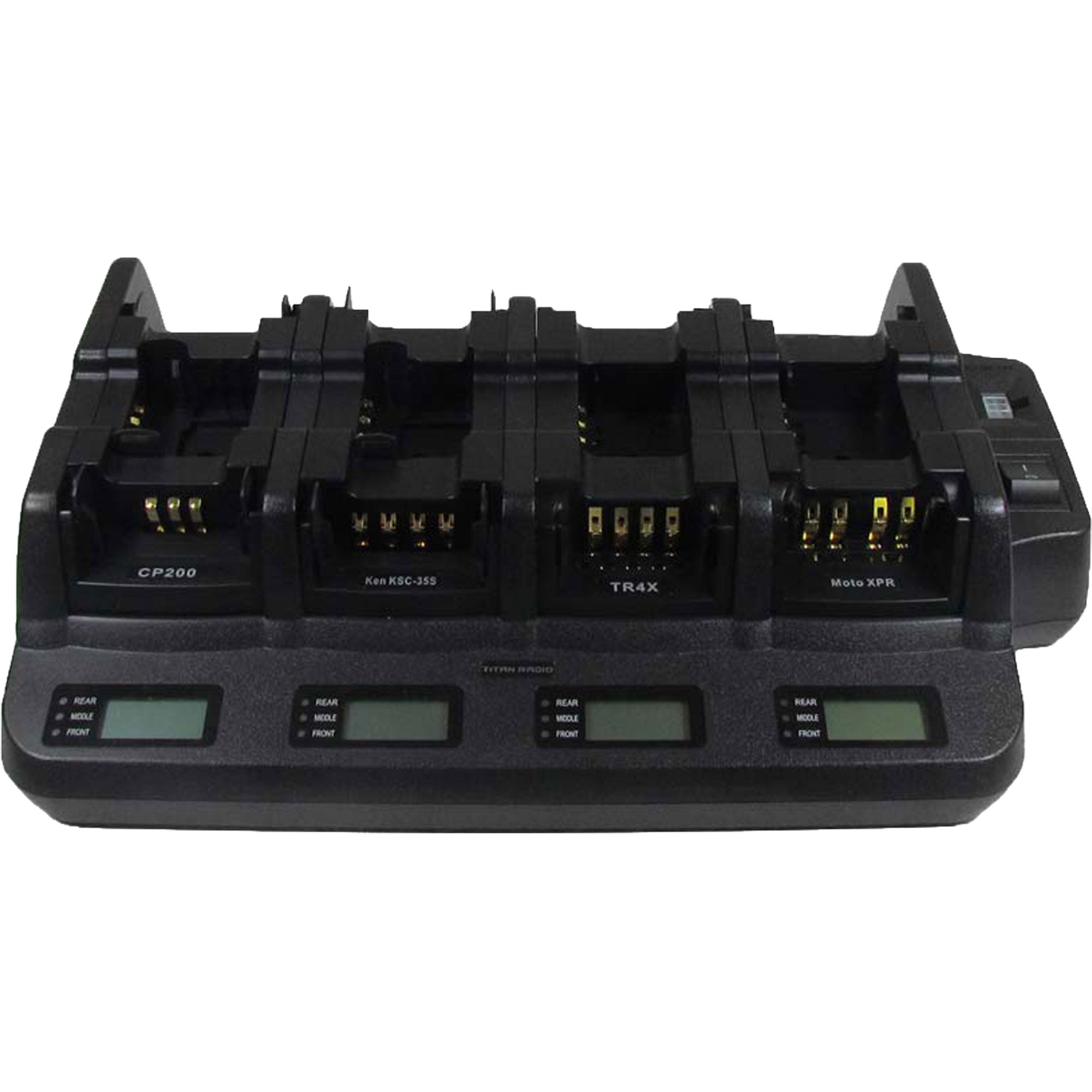 Titan Radio TRU12MUC-HT 12 Unit Universal Charger for Motorola HT750/1250 Radios