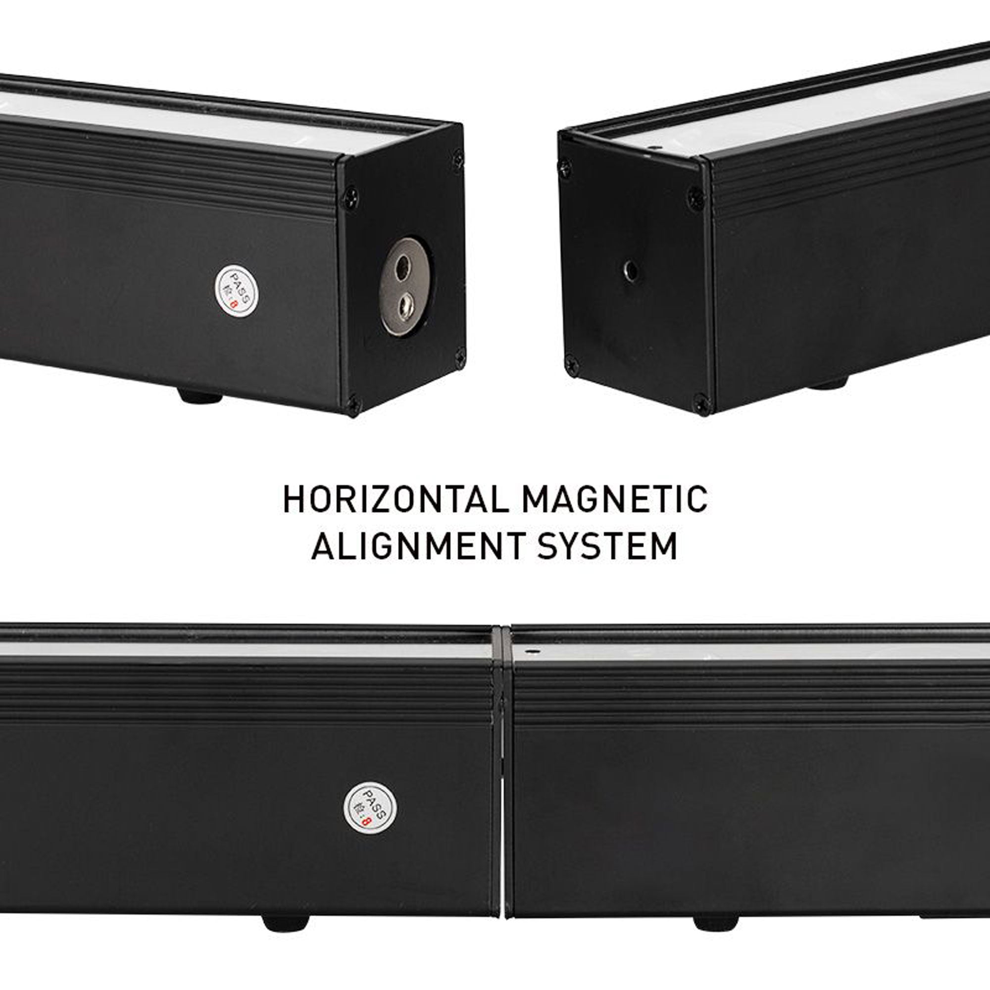 American DJ UBL12H RGBAL+UV Linear Light Bar with Diffusion Filter (12 LEDs)