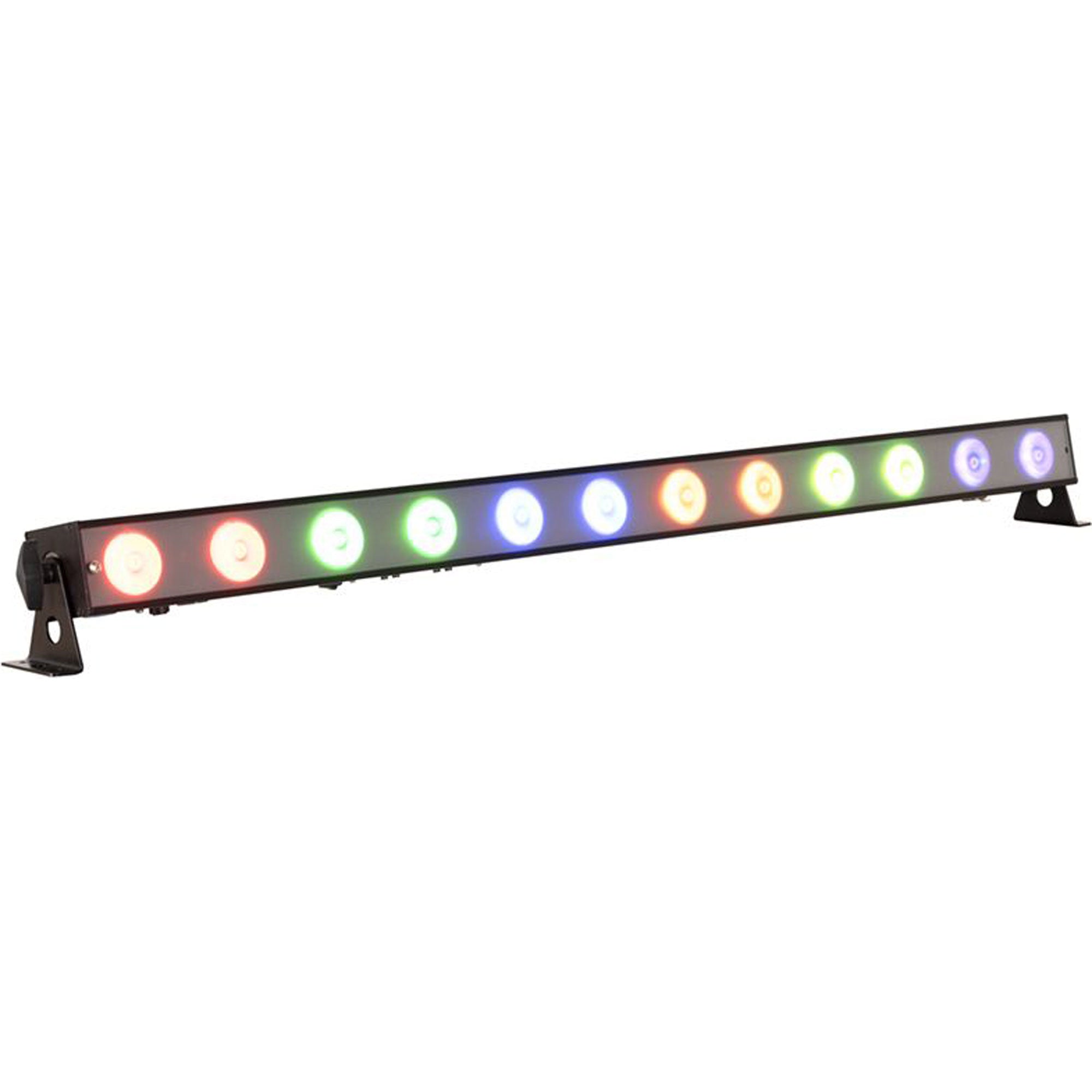 American DJ UBL12HB Battery-Operated RGBAL+UV Linear Light Bar with Diffusion Filter (12 LEDs)