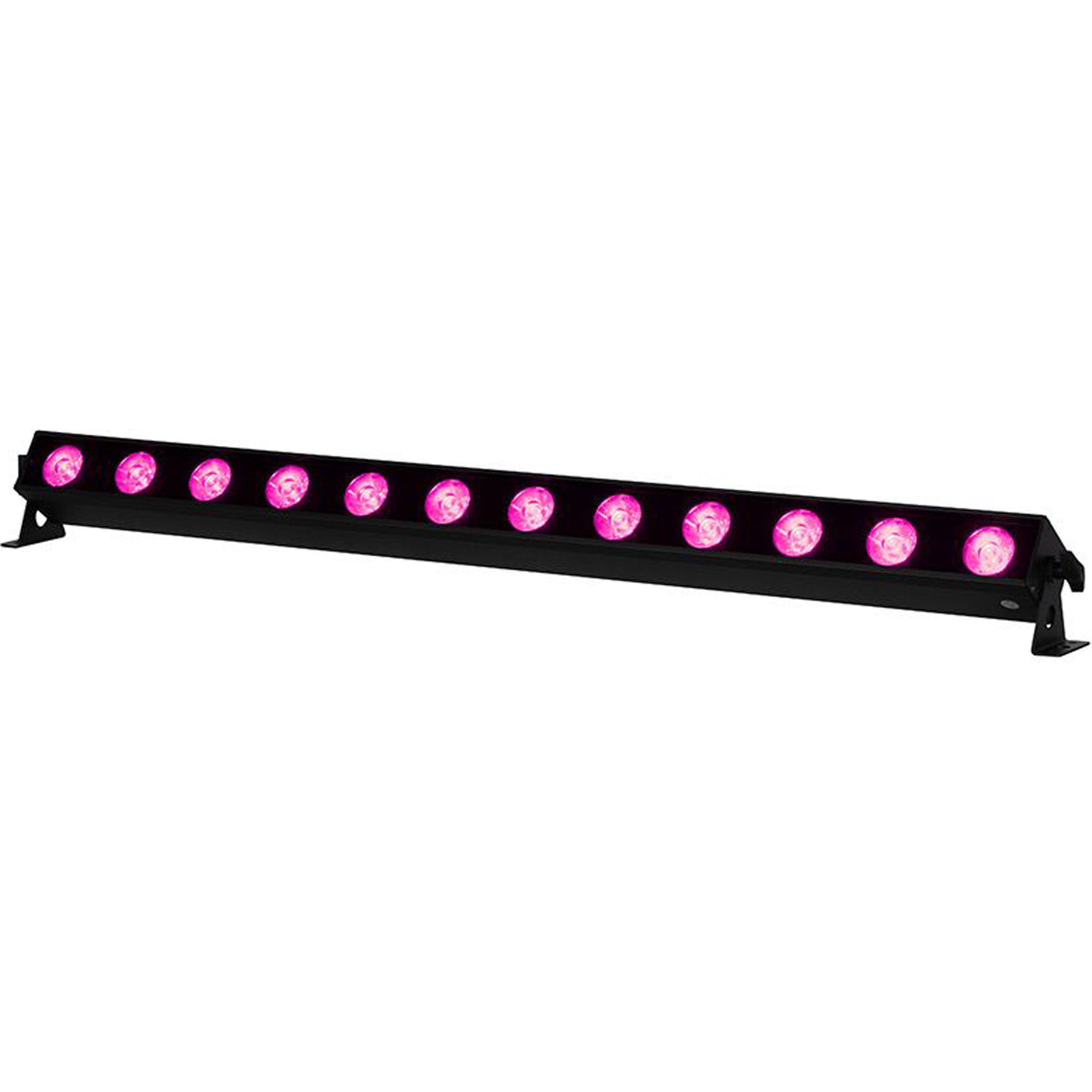 American DJ UBL12HB Battery-Operated RGBAL+UV Linear Light Bar with Diffusion Filter (12 LEDs)