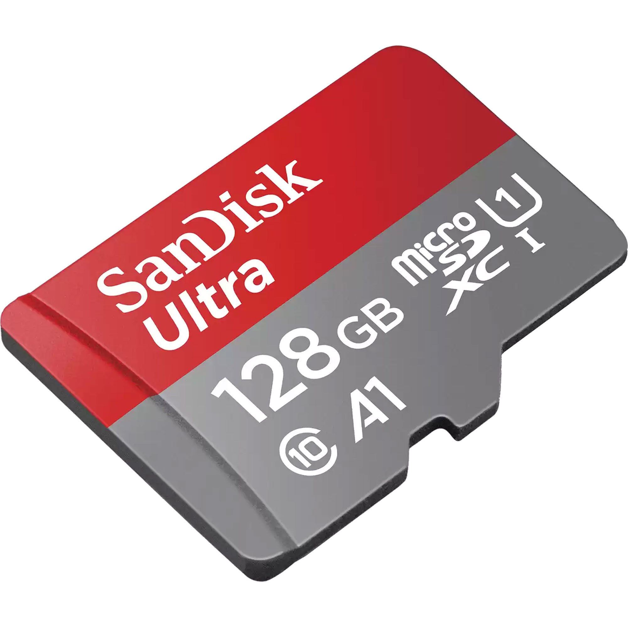 SanDisk 128GB Ultra UHS-I microSDXC Memory Card with SD Adapter (Class 10)