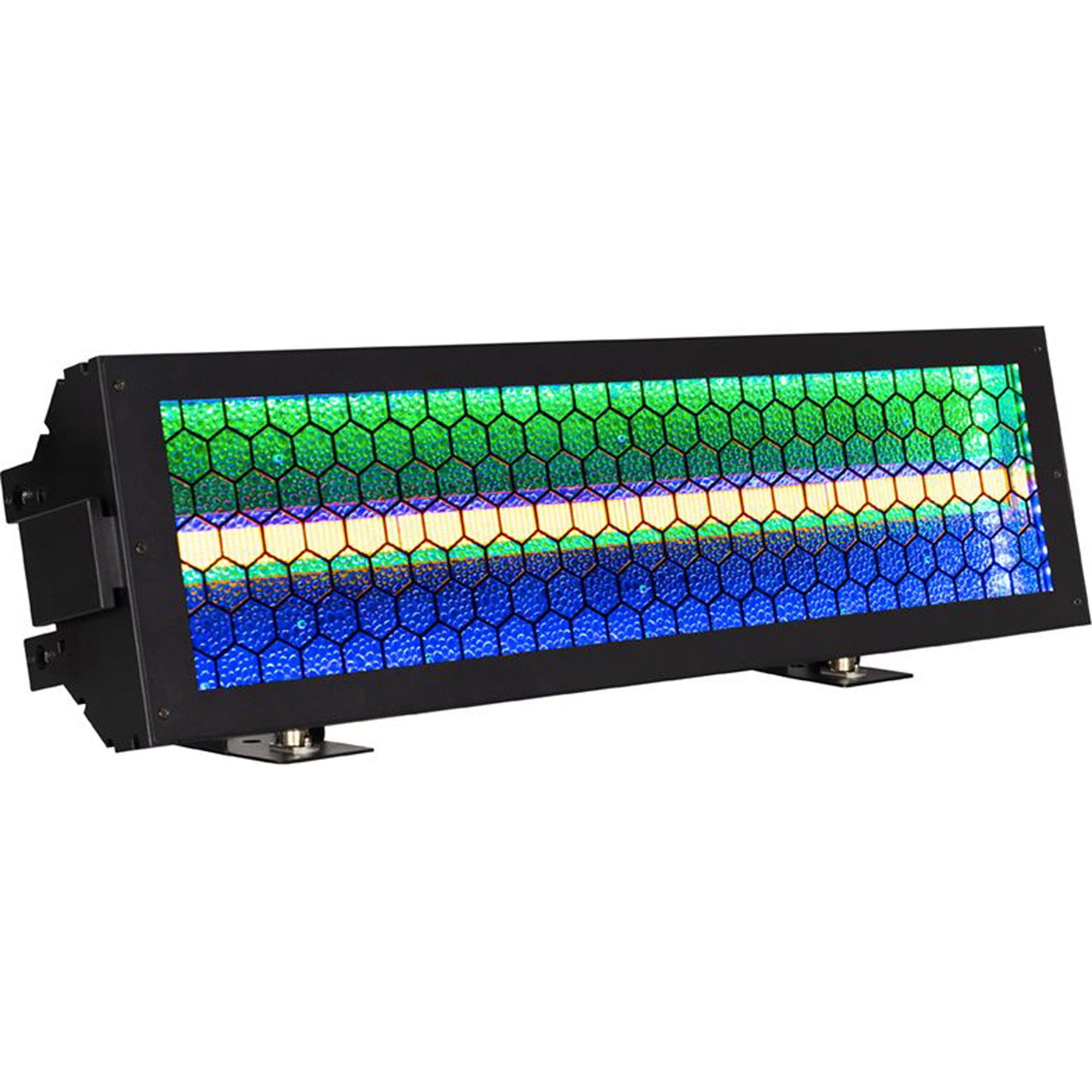 American DJ Vintage Bar Retro Amber Blinder Effect Light Fixture with Background RGBL LEDs