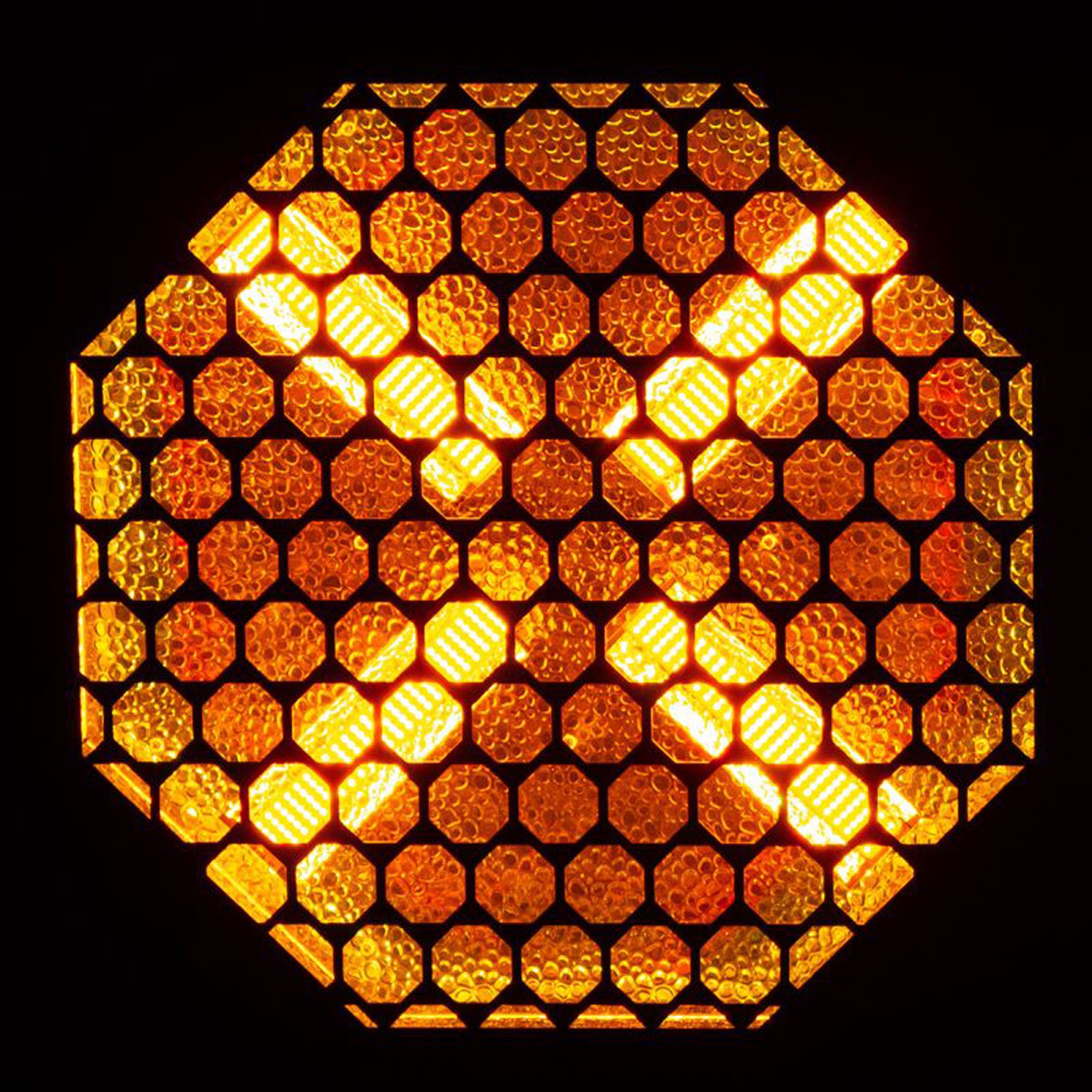 American DJ Vintage X Retro Amber Blinder Effect Light Fixture with Background RGB LEDs