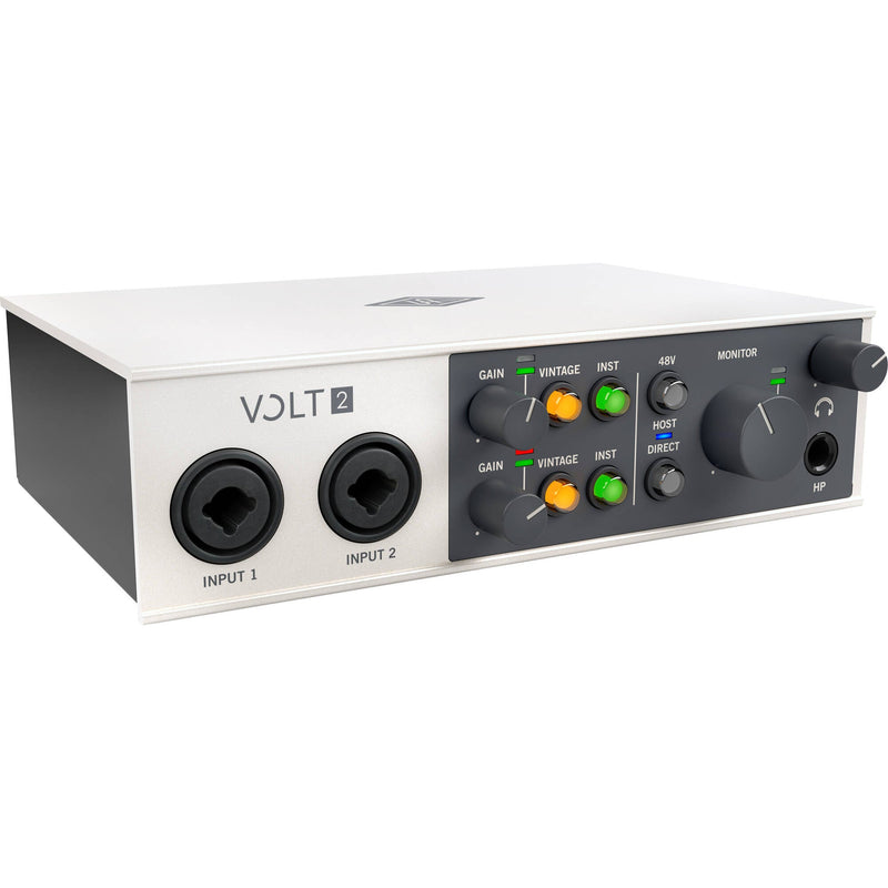 Universal Audio Volt 2 Producer Starter Pack with Interface, Headphones, Mic & MIDI Controller