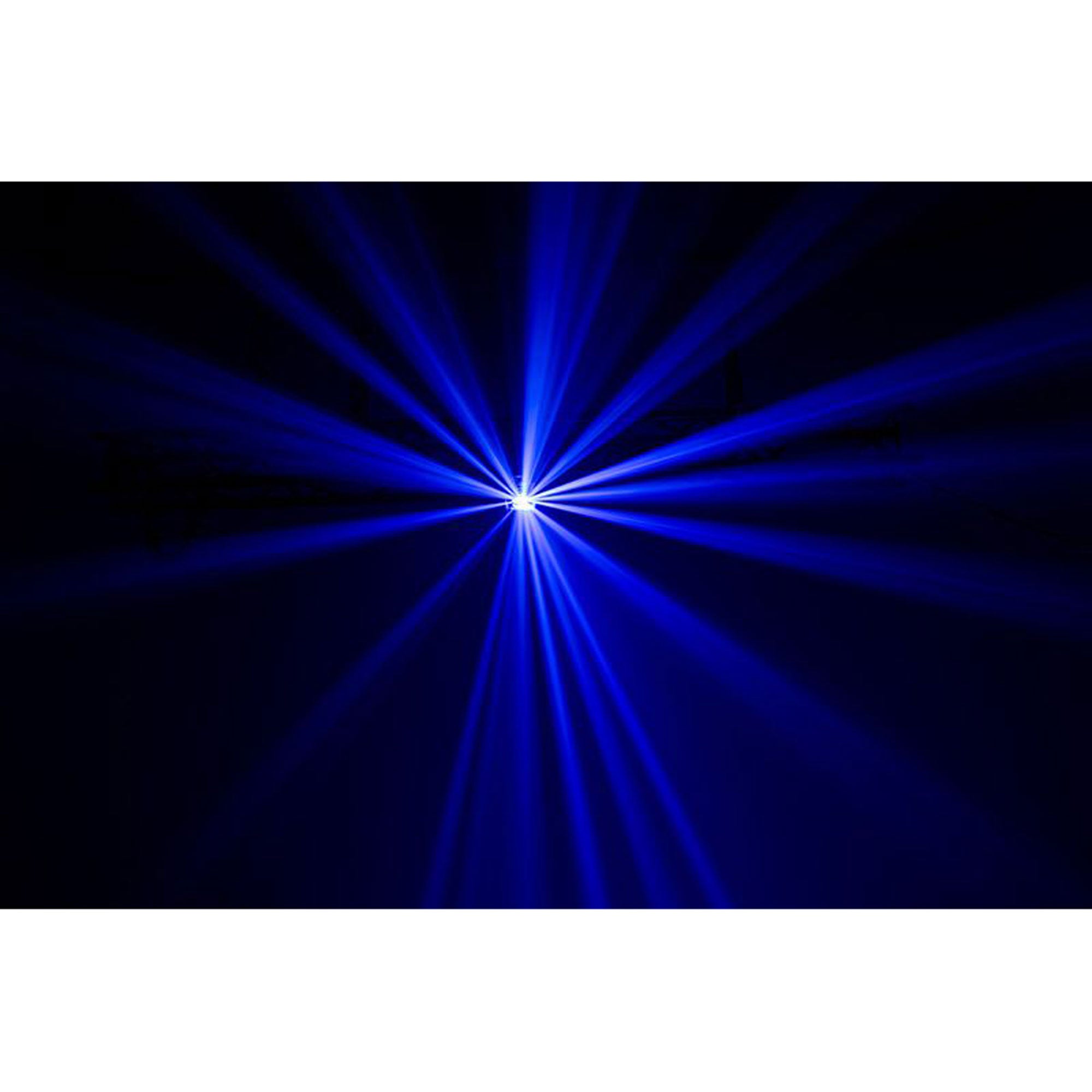 Eliminator Lighting Vortex 150 Moonflower Effect Lighting Fixture with Barrel Mirrored Scanner