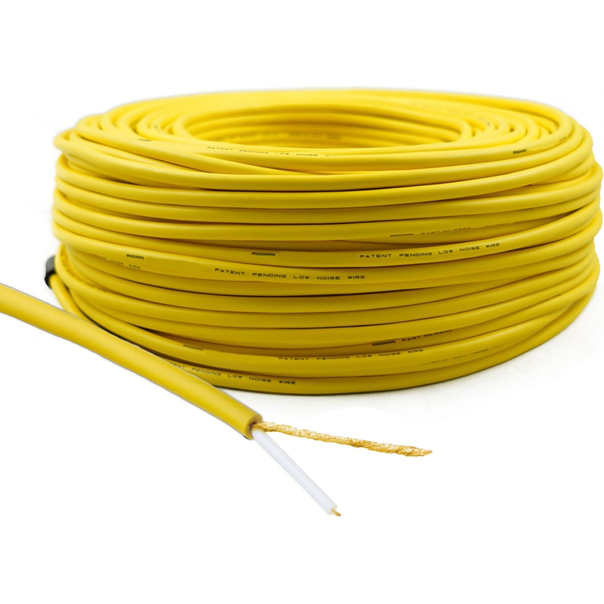 Mogami W2964 PURO II Subminiature & Miniature Coaxial Cable (Yellow, 656'/200m Roll)