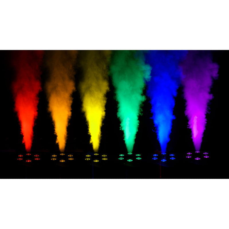 Chauvet DJ Geyser T6 RGB LED Pyrotechnic-Like Effect Fog Machine with 6 LEDs