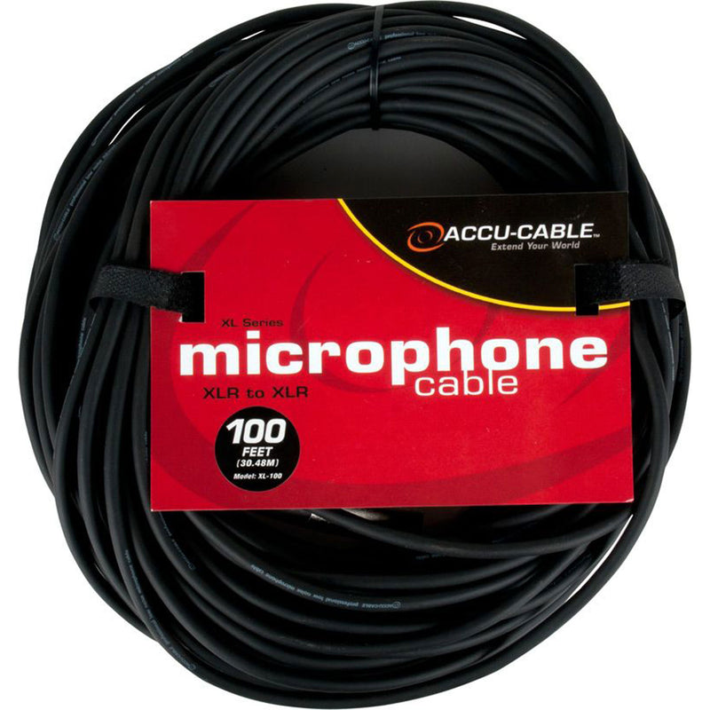American DJ XL-100 XLR Microphone Cable (100')