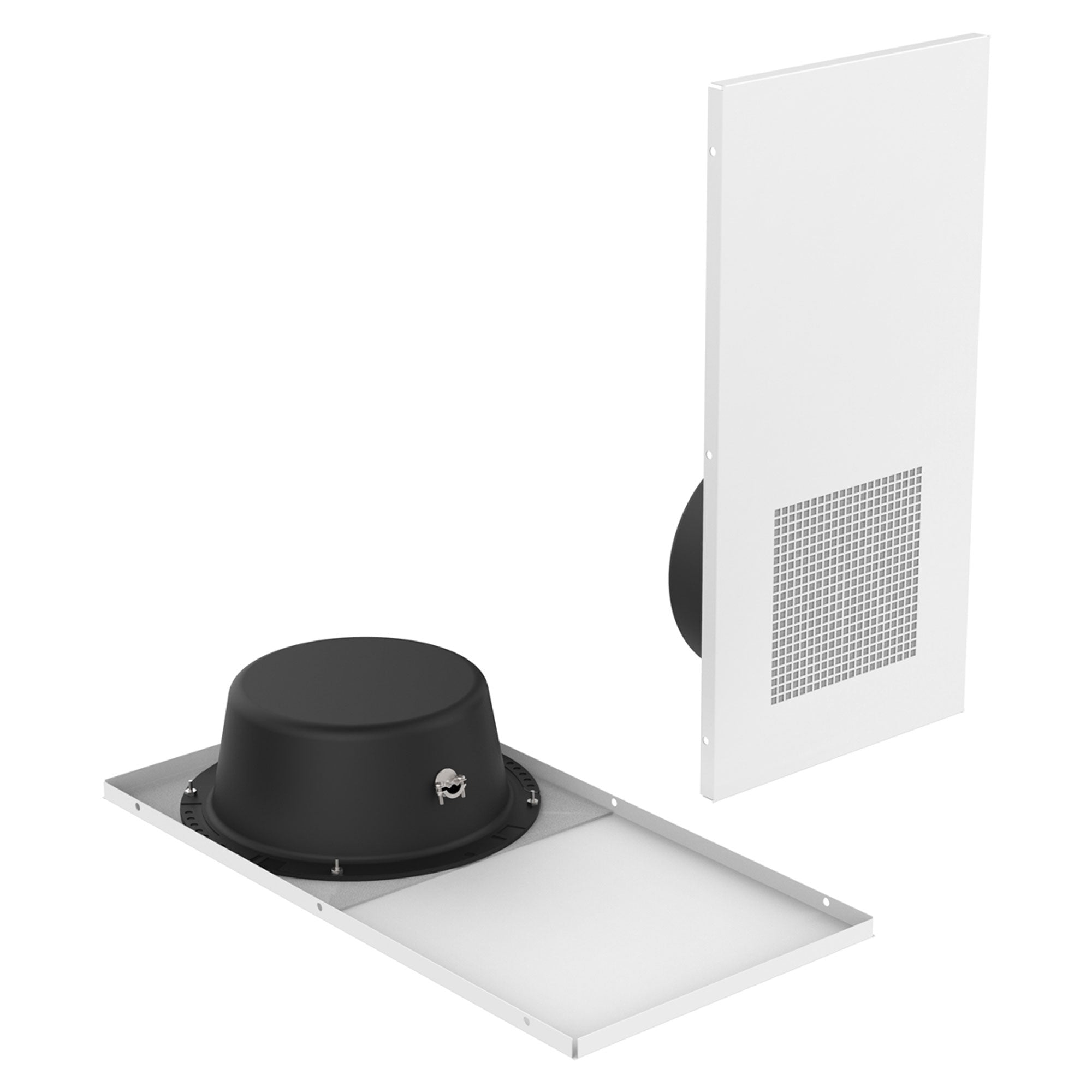 AtlasIED DT21 1'x2' Drop Tile Speaker Package with Perforation Below Speaker Only (Pair)