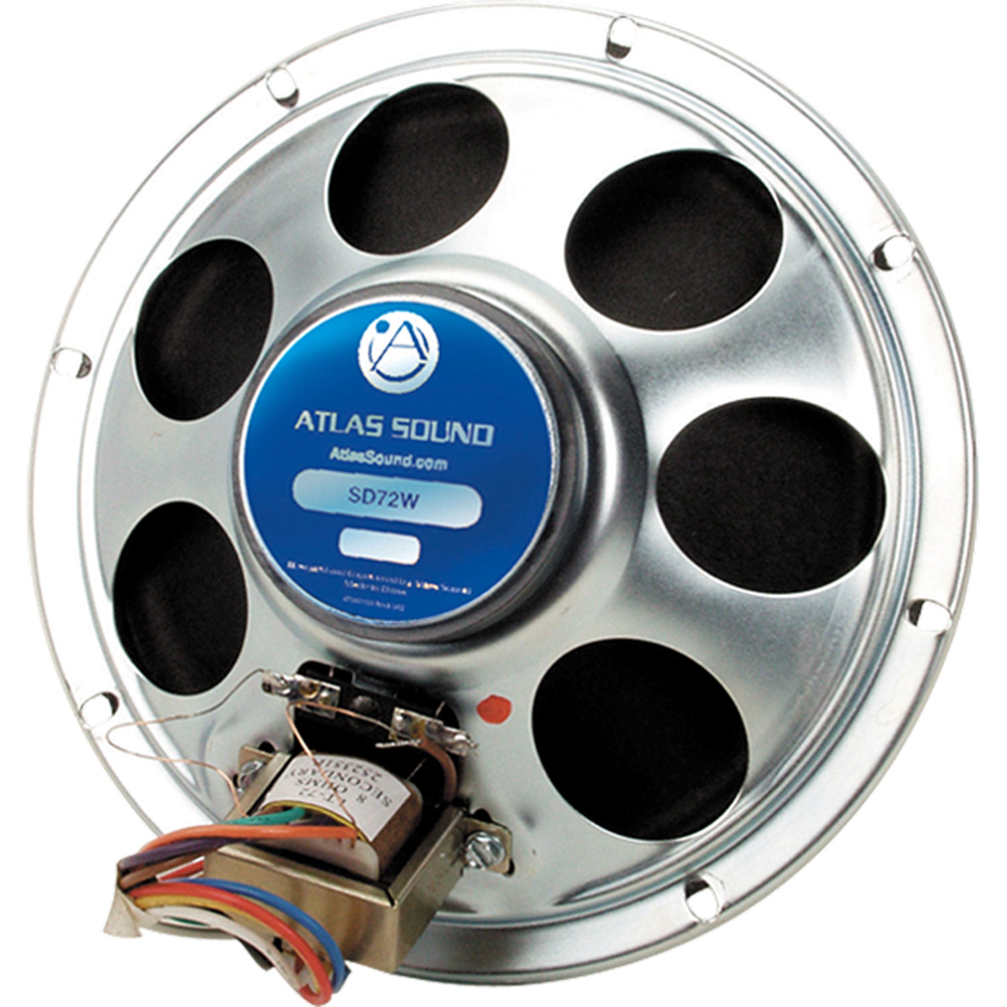 AtlasIED SD72 8" Dual Cone In-Ceiling Speaker With 25V/70V 5W Transformer