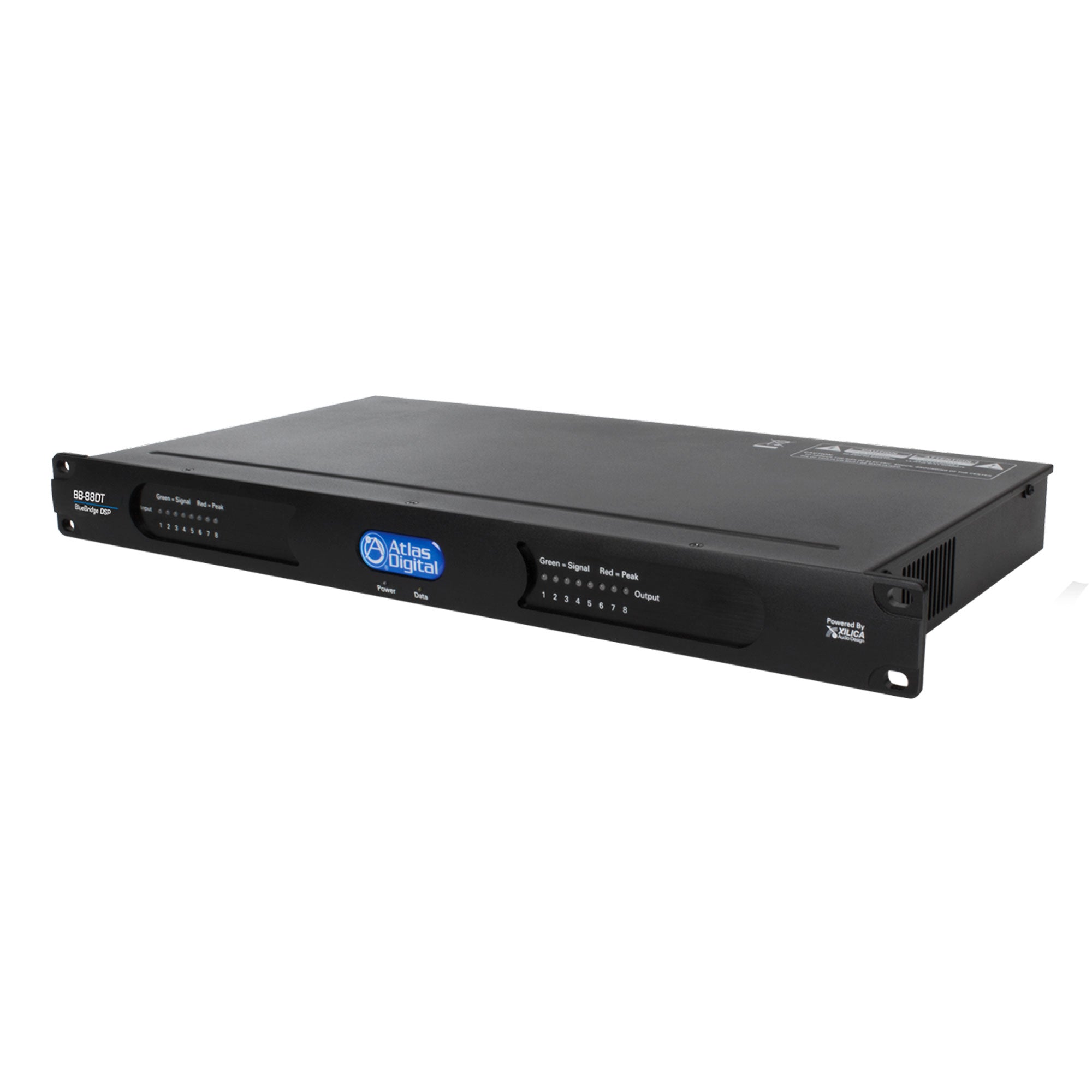 AtlasIED BB-88DT 8 Input x 8 Output Networkable DSP Device with Dante
