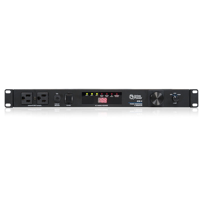 AtlasIED ECS-3 15A Power Sequencer and Conditioner