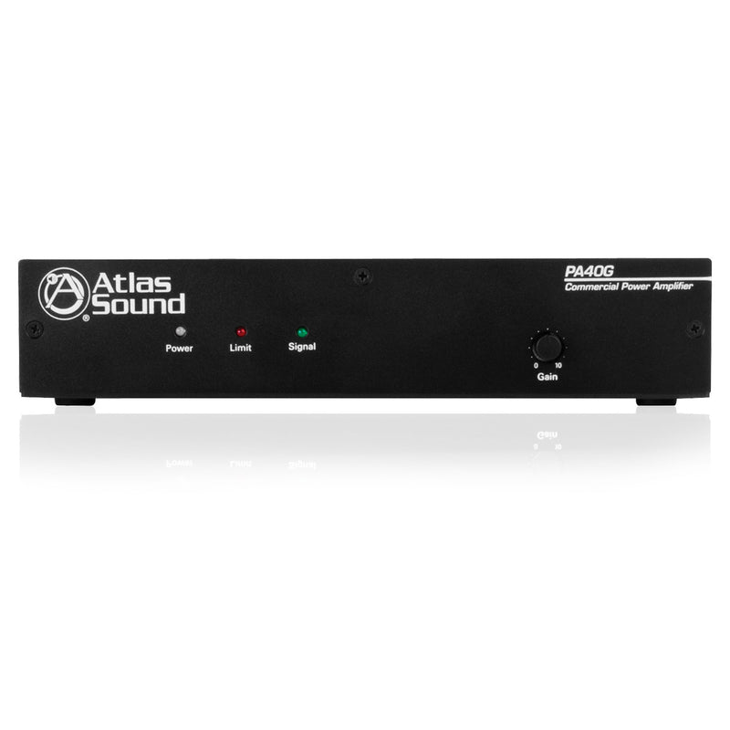 AtlasIED PA40G 40W Single Channel Power Amplifier with Global Power Supply