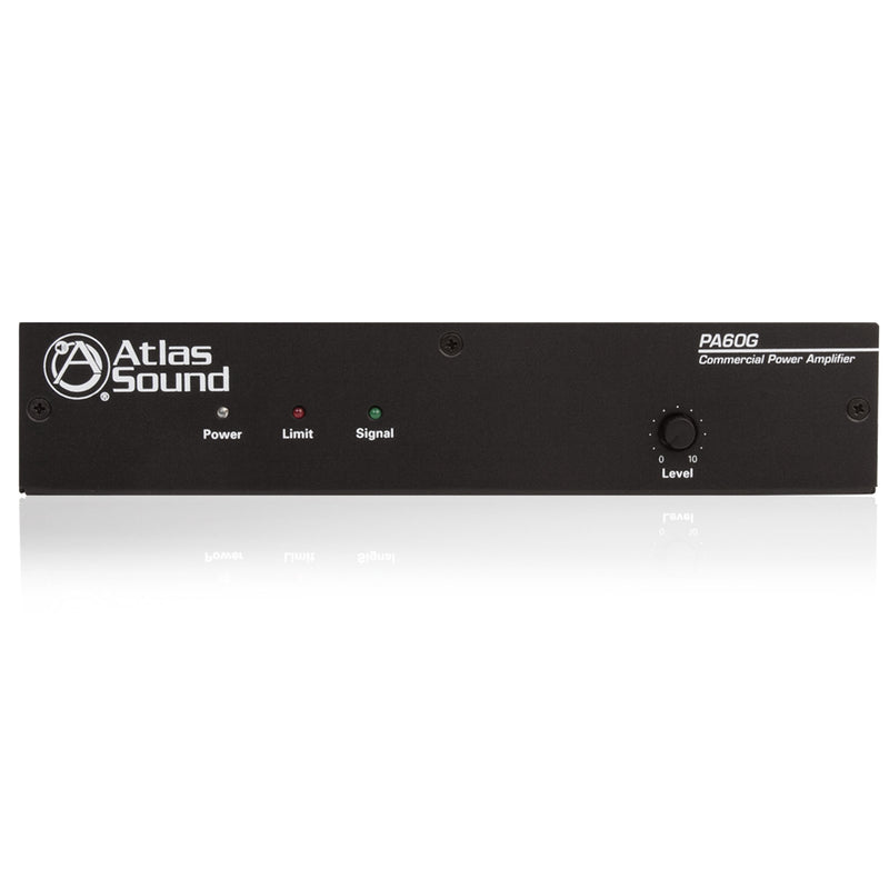 AtlasIED PA60G 60W 2 Input Single Channel Power Amplifier