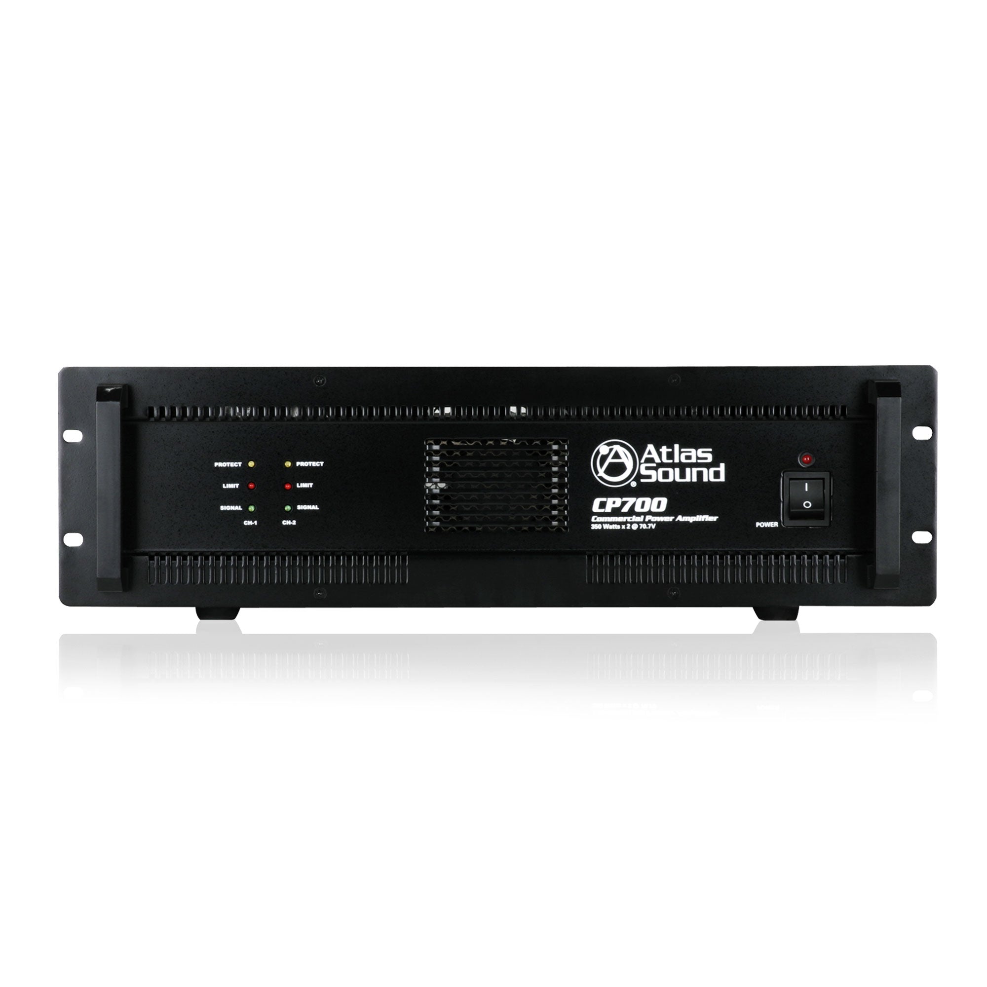 AtlasIED CP700 Dual-Channel, 700-Watt Commercial Power Amplifier