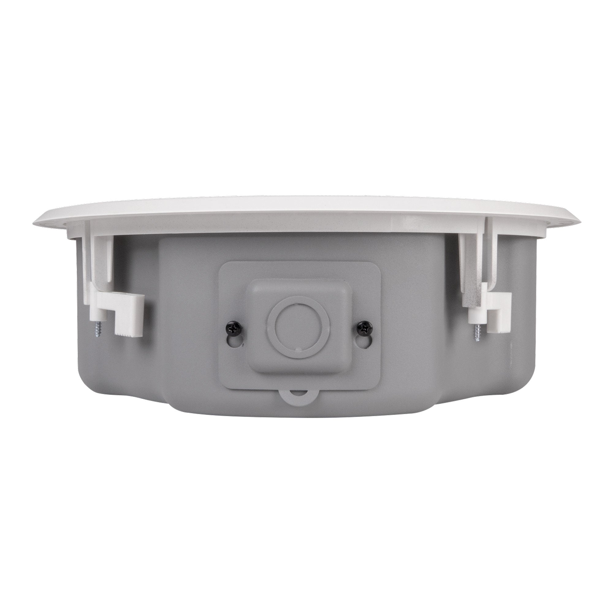 AtlasIED FAP63TC-W 6.5" Shallow Coaxial In-Ceiling Speaker with 32-Watt 70/100V Transformer (White, Pair)