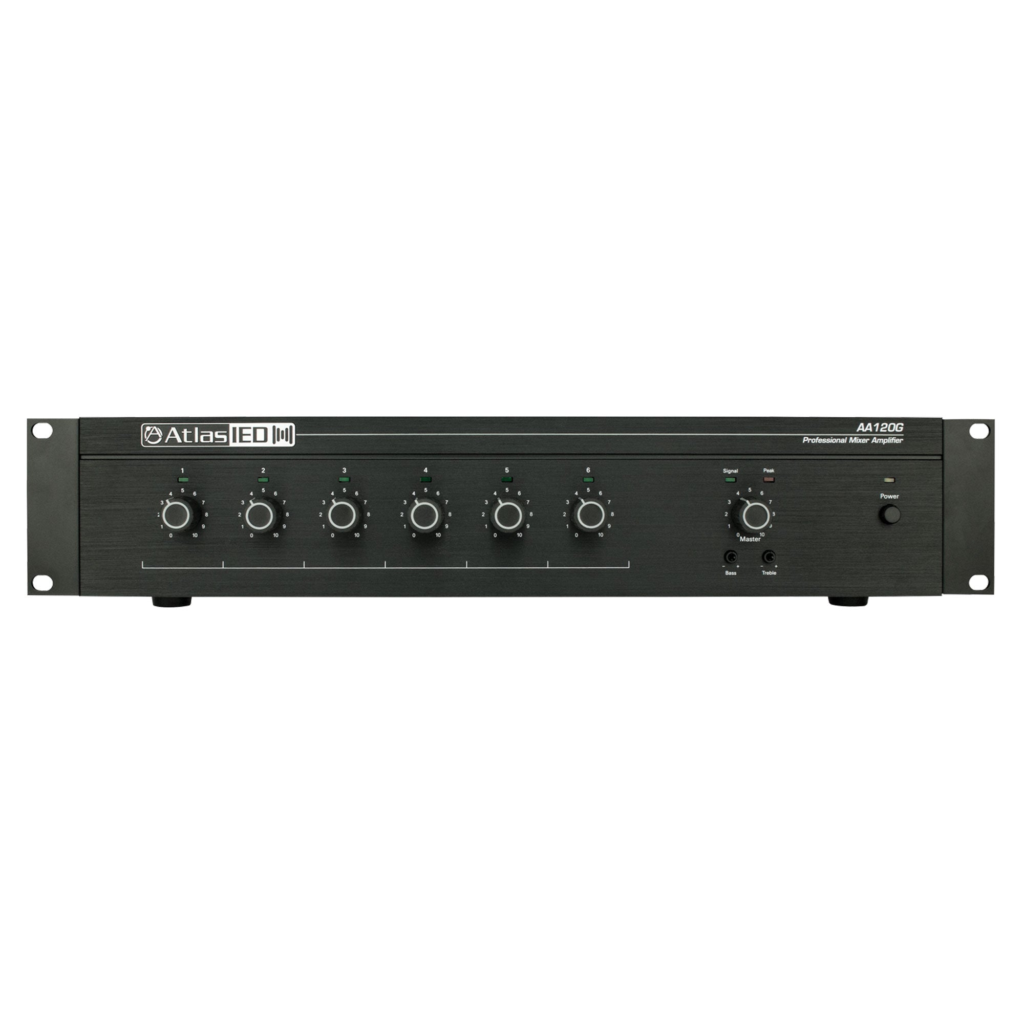 AtlasIED AA120G 6-Input, 120-Watt Mixer Amplifier