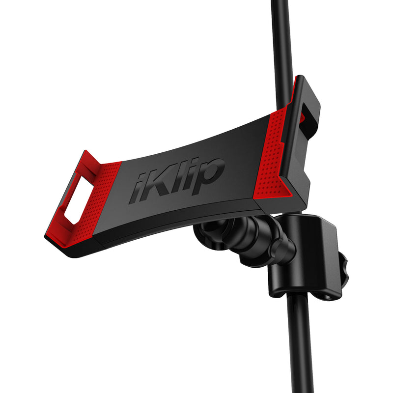 IK Multimedia iKlip 3 Deluxe Universal Tripod Mount and Mic Stand Support for iPad and Tablets