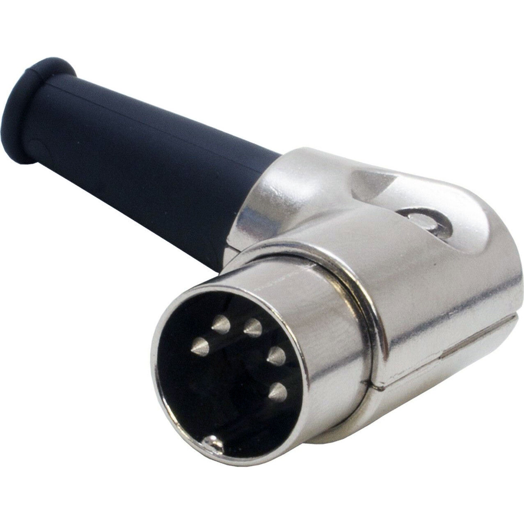 Switchcraft 05DL5MX 5-Pin DIN Right-Angle Male MIDI Cable Connector