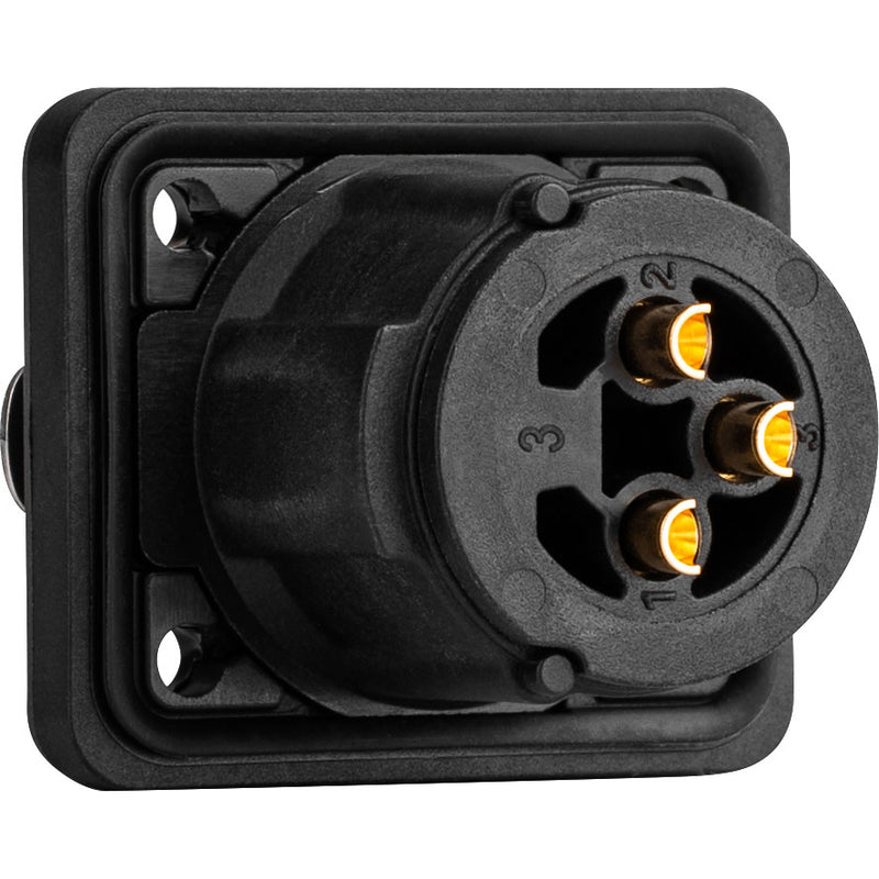 Neutrik NC3FDX-TOP Heavy-Duty Female 3-Pin XLR Chassis Connector IP65 and UV Rated (Box of 50)