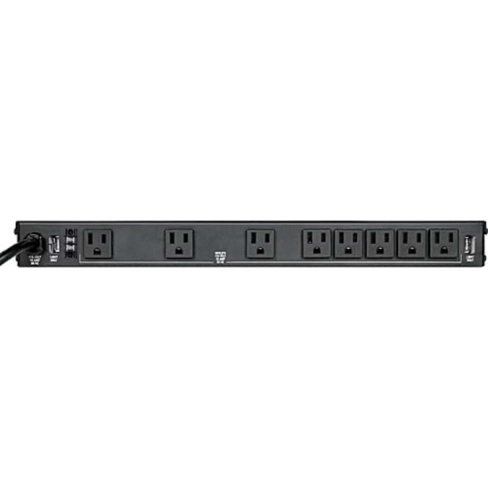 Middle Atlantic PDLT-815RV-RN Rack Light & Power Strip (8-Outlet, 15 Amp)