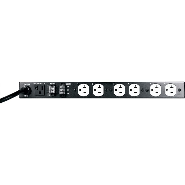 Middle Atlantic PDS-620R Rackmount Power Sequencer (6-Outlet, 20 Amp)