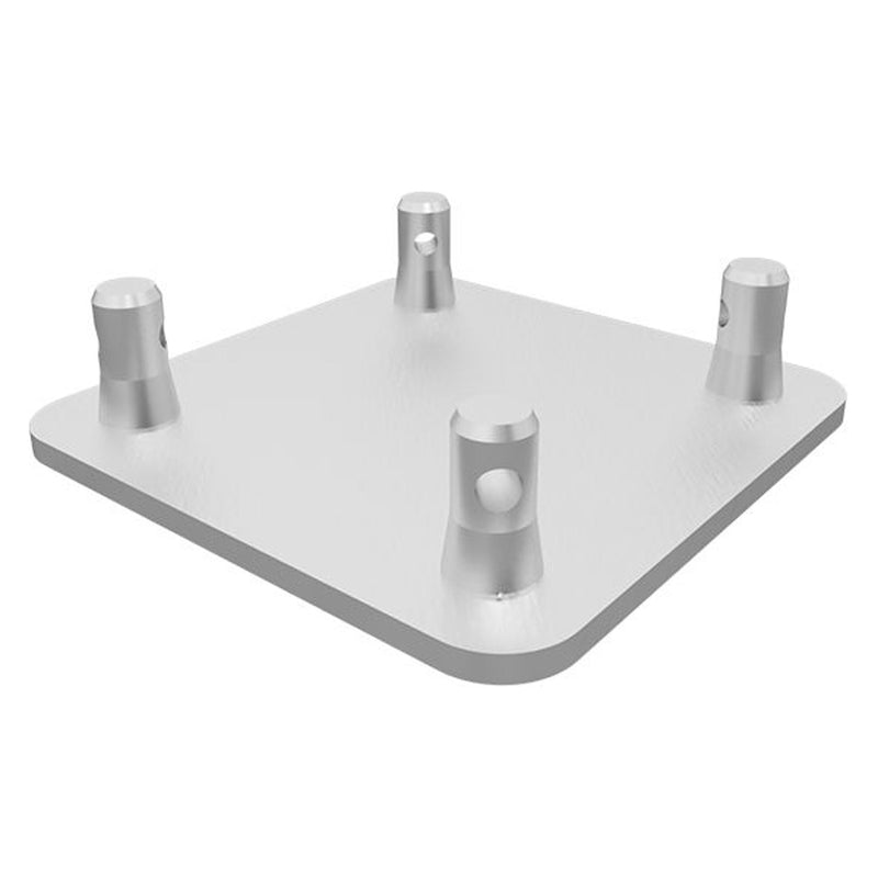 Global Truss 4" Base Plate for F14 Mini Square Truss System (Aluminum)