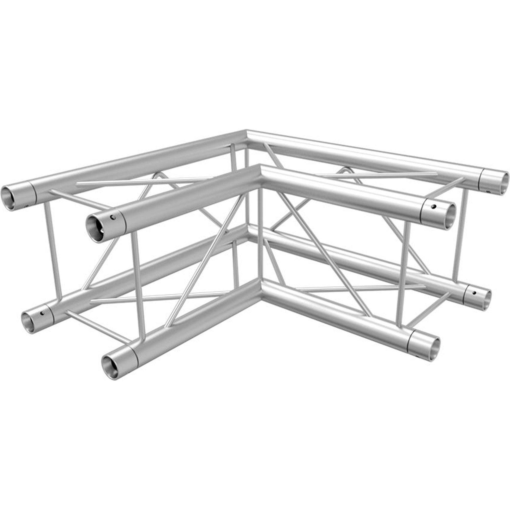 Global Truss 2-Way 90 Degree Corner for F24 Square Truss System (Aluminum)
