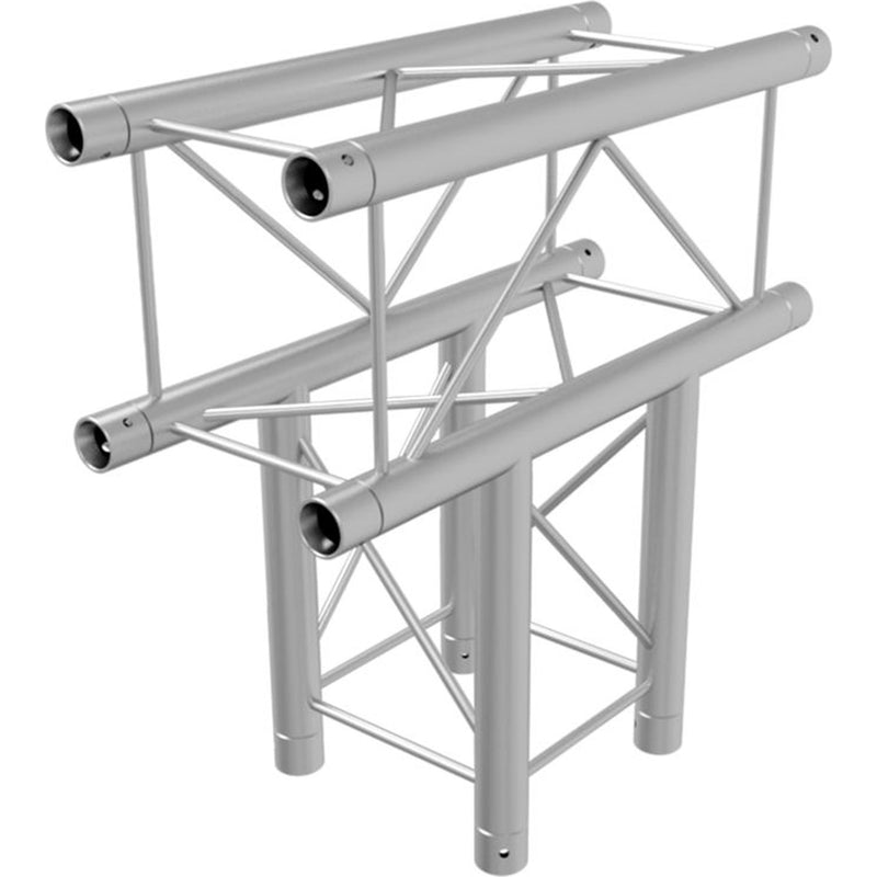 Global Truss 3-Way T-Junction for F24 Square Truss System (Aluminum)