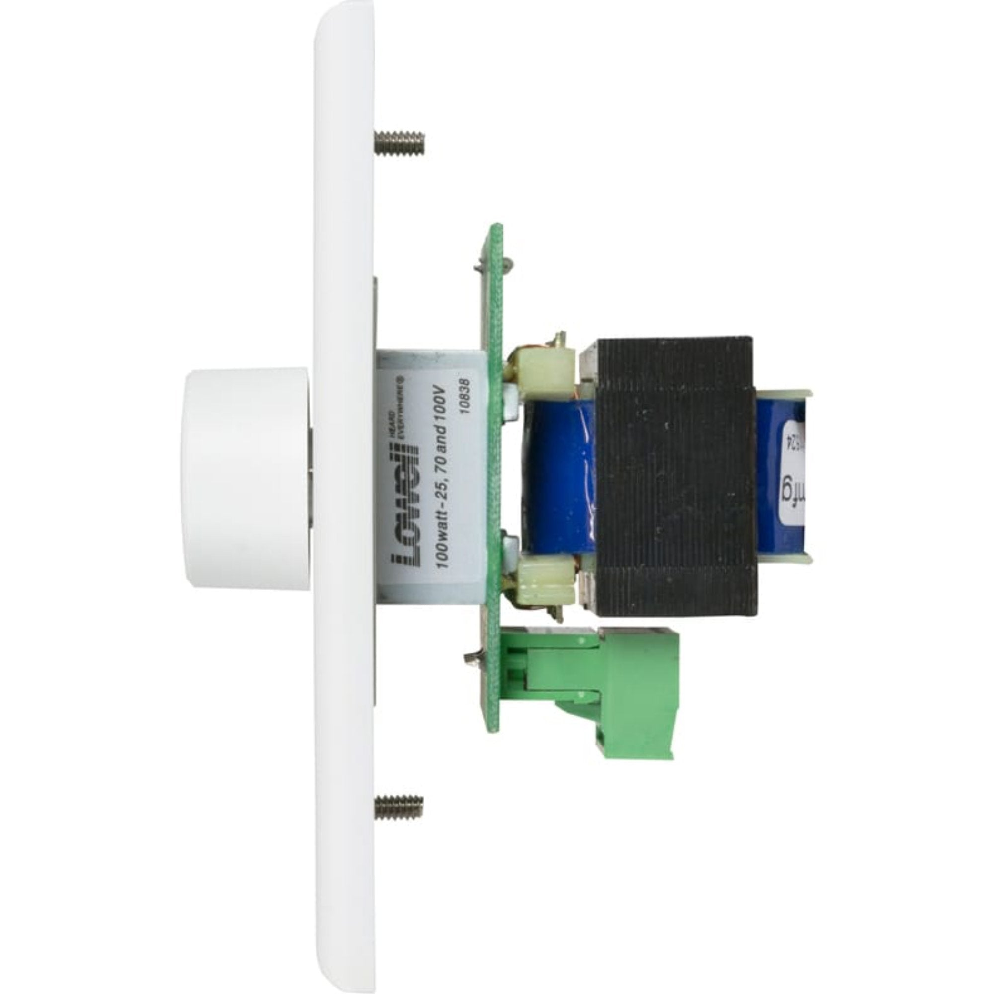 Lowell 100LVC-SW Single Gang 100W Volume Attenuator (Standard White)